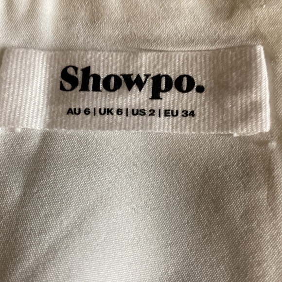 NWOT Showpo 2 piece ruffle skirt set w/ Cropped Blouse - Picture 15 of 15